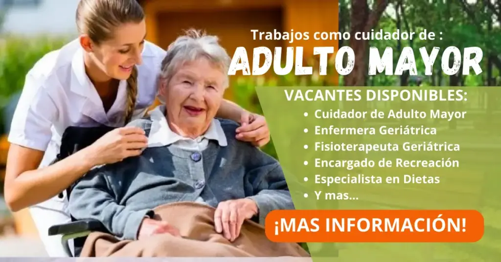 SE NECESITA CUIDADORES DE ADULTO MAYOR