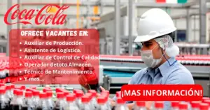 OPORTUNIDAD LABORAL EN COCA COLA